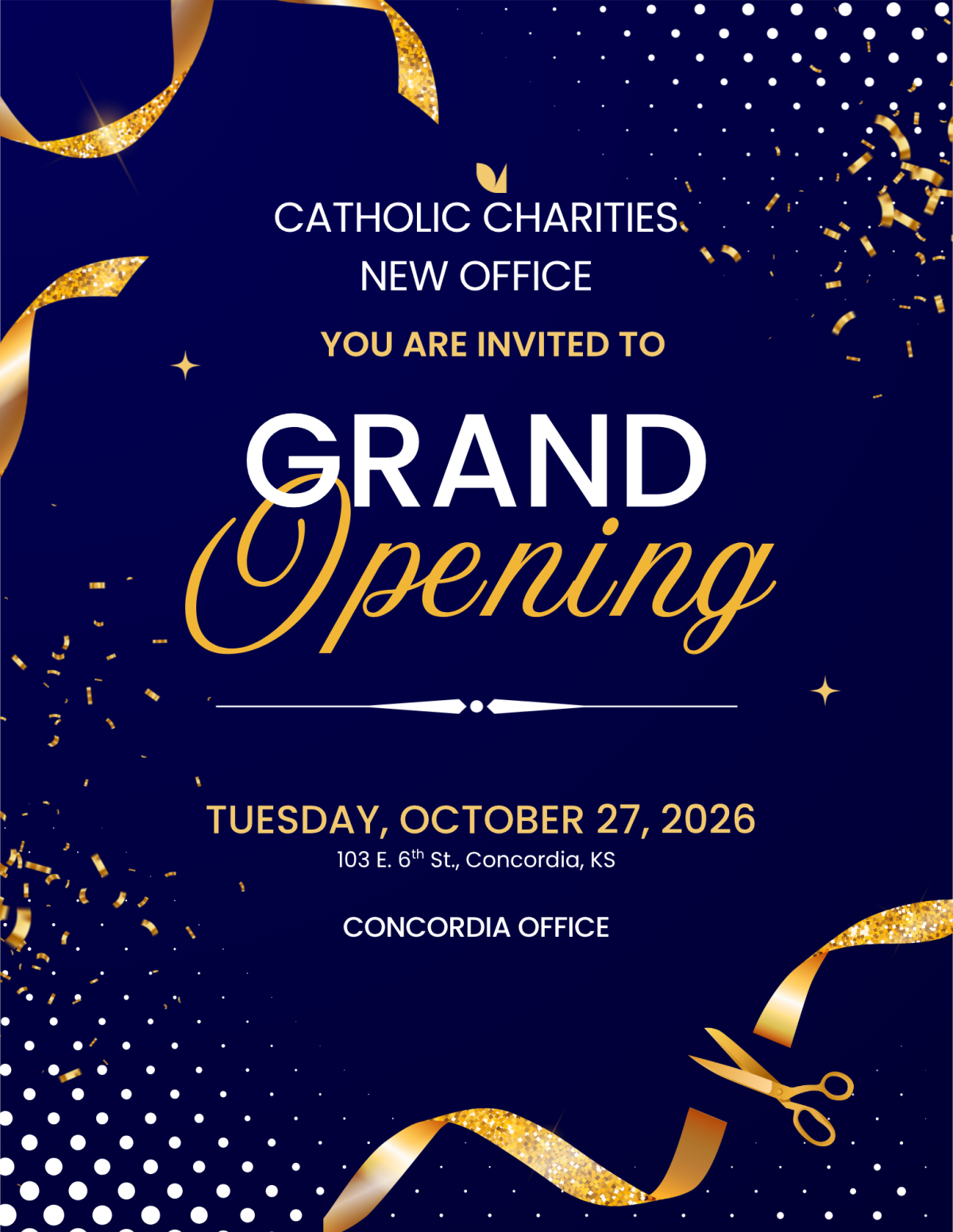 Catholic Charities Grand Opening